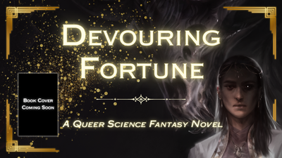 Devouring Fortune book cover illustration